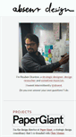 Mobile Screenshot of absentdesign.com